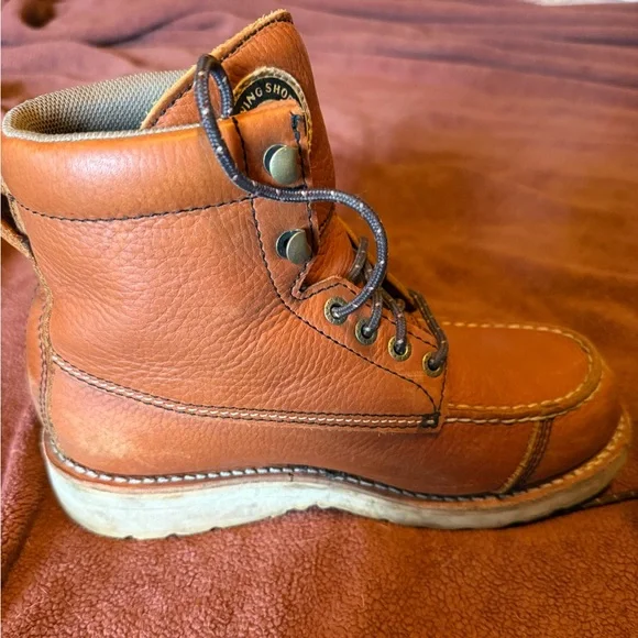 Women’s Irish Setter by Red Wing Wingshooter boots wedge sole moc toe - Picture 4 of 11